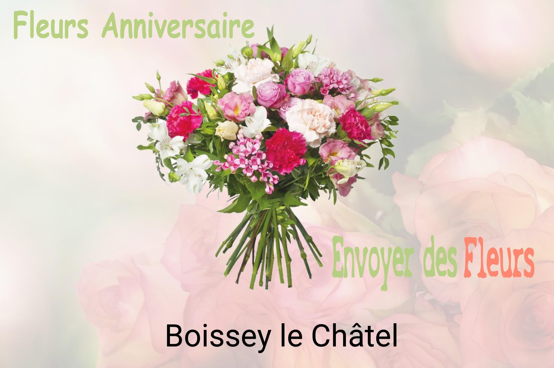 Bouquet de fleurs d’anniversaire livré à Boissey-le-Châtel