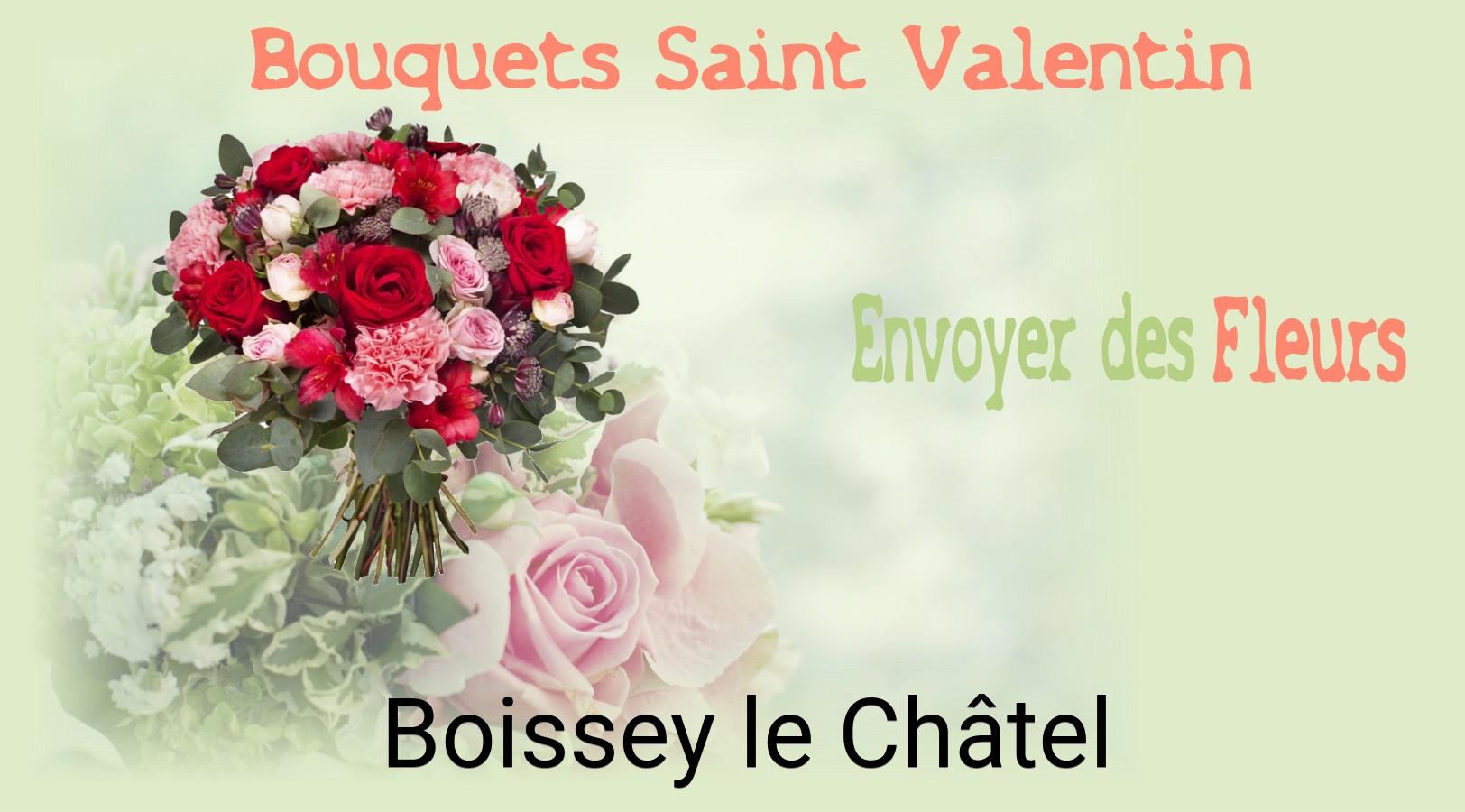 Roses de Saint-Valentin livrées à Boissey-le-Châtel